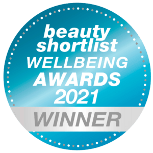 beauty shortlist awards 2021 - wellbeing winner